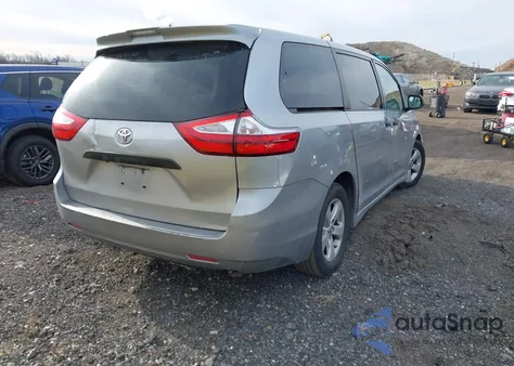 2018 Toyota Sienna L 7 Passenger from USA, damaged, VIN 5TDZZ3DC8JS959924